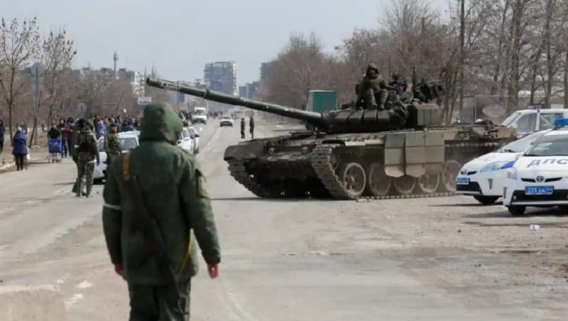 Suasana terkini kota Ukraina. (Ist)