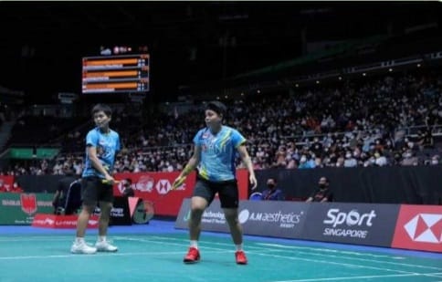 Pasangan ganda putri Indonesia Apriyani/Fadia sukses melangkah ke Final. (Ist)