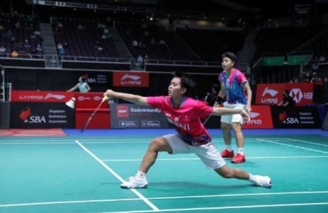 Atasi wakil Jepang, Apriyani/Fadia melangkah ke Semifinal Singapura Open 2022. (Ist)