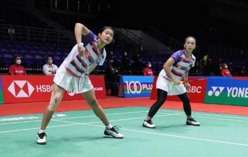 Pasangan Ana/Tiwi berhasil amankan tiket babak utama Malaysia Master 2022 setelah menekuk wakil Taiwan. Foto : Istimewa