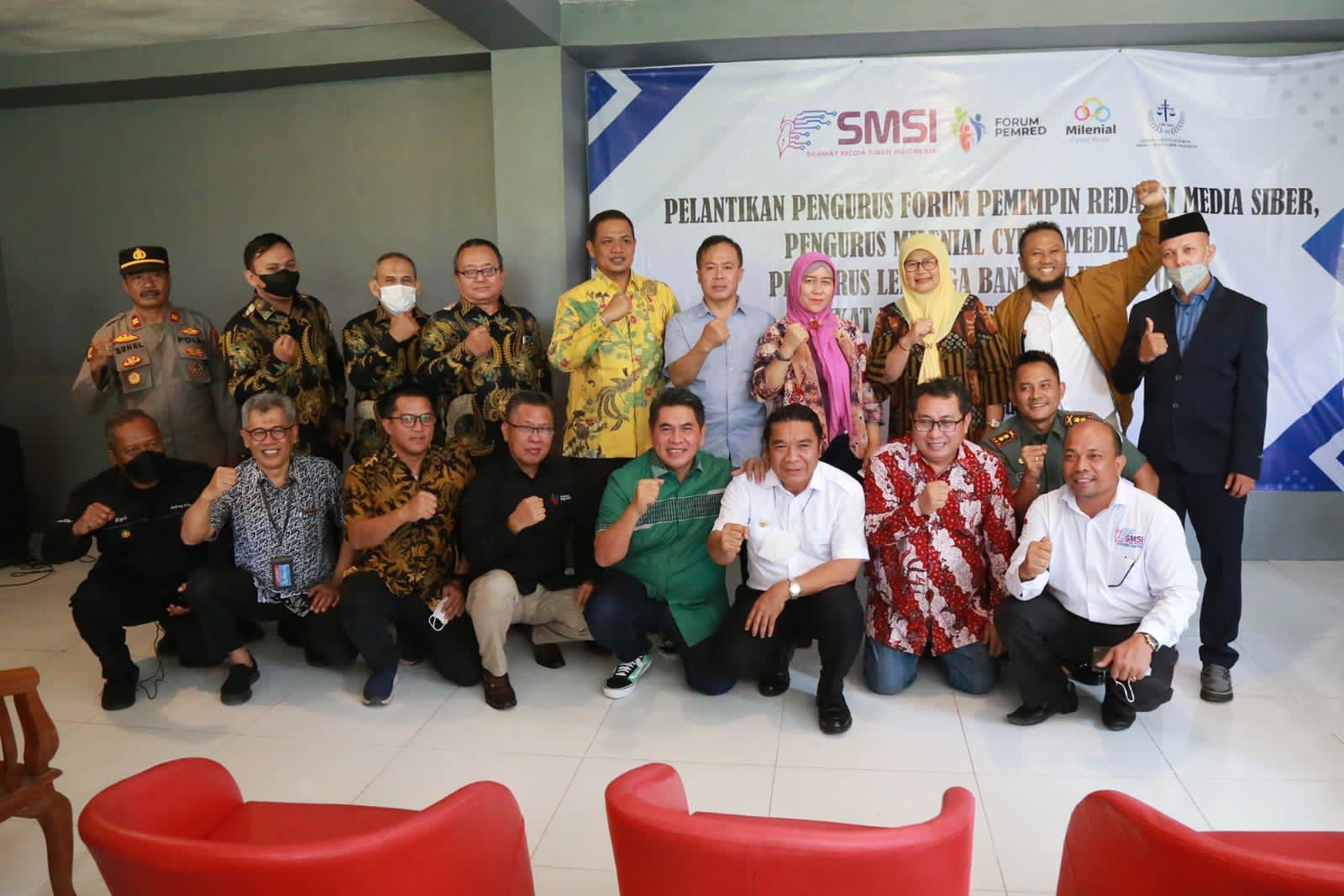 Pj Gubernur Banten Al Muktabar: Era Digital, Harus Bijak Serap dan Sebarkan Informasi Foto : Humas Pemprov Banten