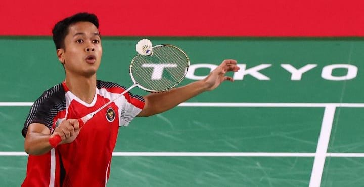 Ginting Gagal Kalahkan Viktor Axelsen Untuk kesekian kali Ginting belum berhasil kalahkan Viktor Axeksen. (Ist)