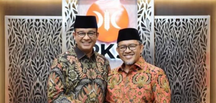 Anies Baswedan dan Ahmad Heryawan di Markas PKS. (Ist)