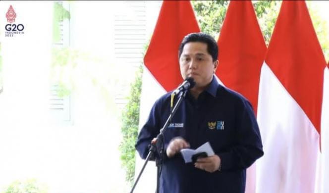 Luncurin Vaksin IndoVac, Erick: Kita Harus Berdaulat Di Bidang Kesehatan Menteri BUMN Erick Thohir. (Ist)