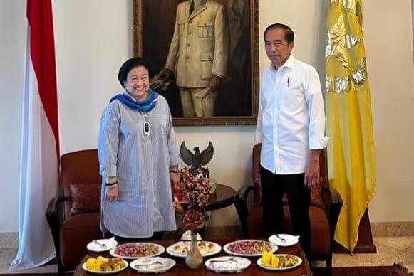 Pengamat: Kemesraan NasDem, Demokrat Dan PKS Bikin Mega Dan Jokowi Merapat (Foto : Setpres)