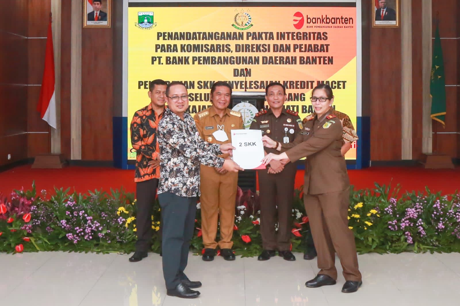 PJ Gubernur Al Muktabar Ajak Seluruh Pemda Berkolaborasi Optimalkan Peran Bank Banten (Foto : Humas Pemprov)
