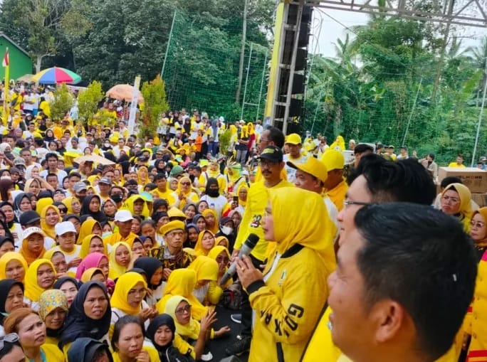 Perayaan HUT ke 58 Golkar di Kabupaten Serang. Foto ; Istimewa