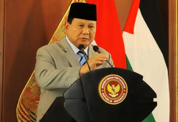 Menhan Prabowo Subianto. (Ist)