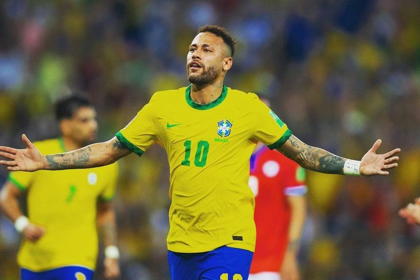 Kroasia Vs Brasil Pemain andalan Brazil Neymar. (Ist)