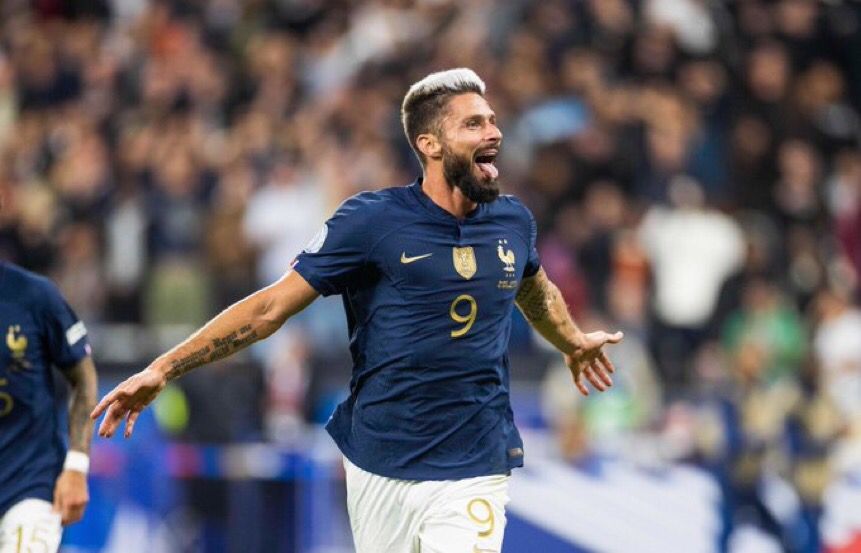 Bintang timnas Prancis Olivier Giroud  foto : Ist)