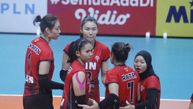 Jakarta BIN Melaju Four Final Tim Putri Jakarta BIN. (Ist)