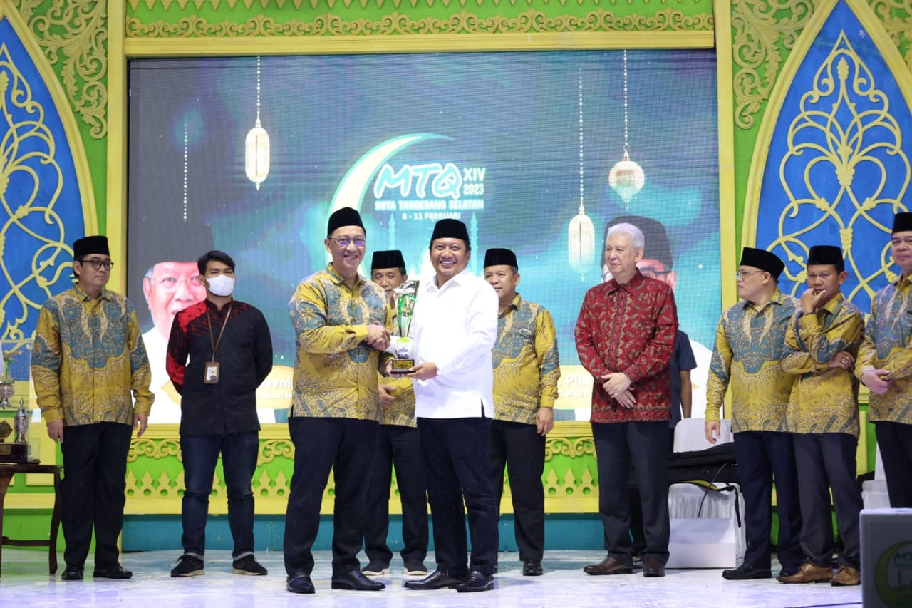 Kecamatan Pondok Aren berhasil menyabet gelar sebagai juara umum. (tangselpos.id/rmn)