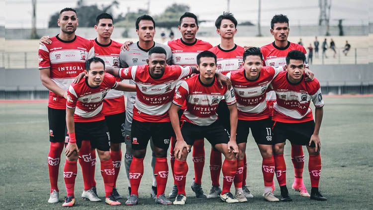 Pemain Madura United. (Ist)