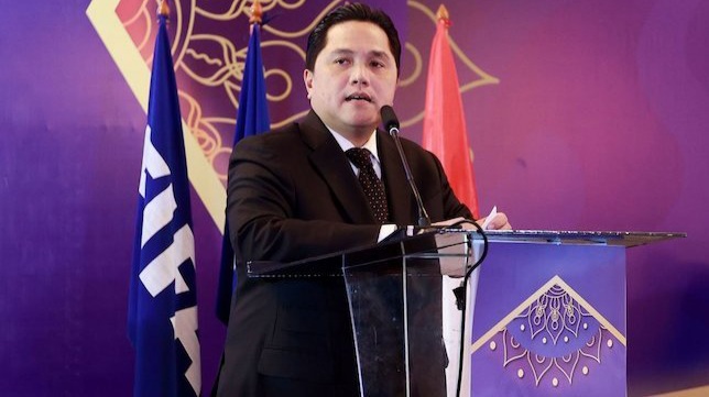 Ketum PSSI Erick Thohir. Foto : Ist