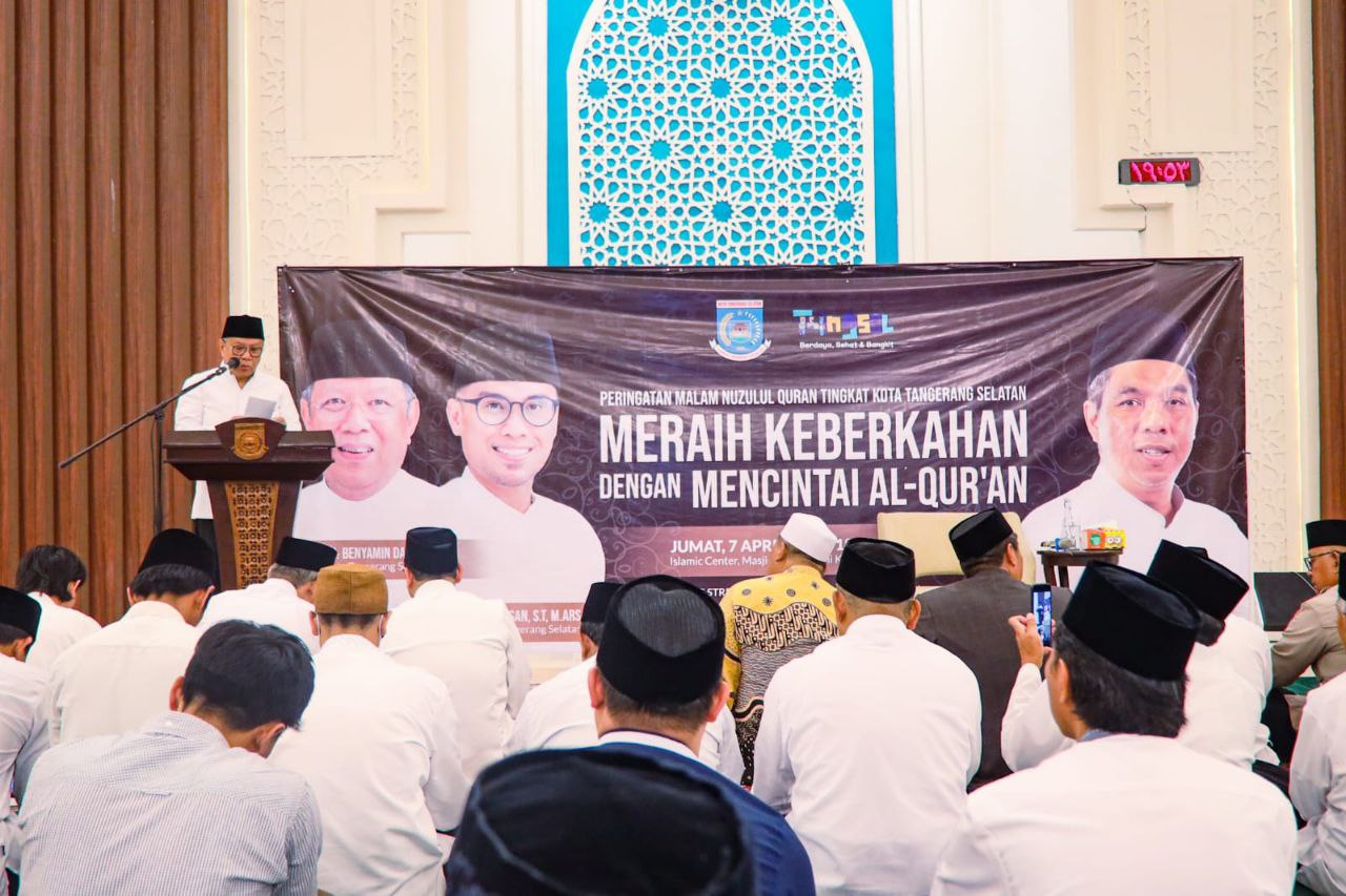 Pemkot Tangsel Gelar Peringatan Malam Nuzulul Qur'an. (Dok.Humas Pemkot Tangsel)