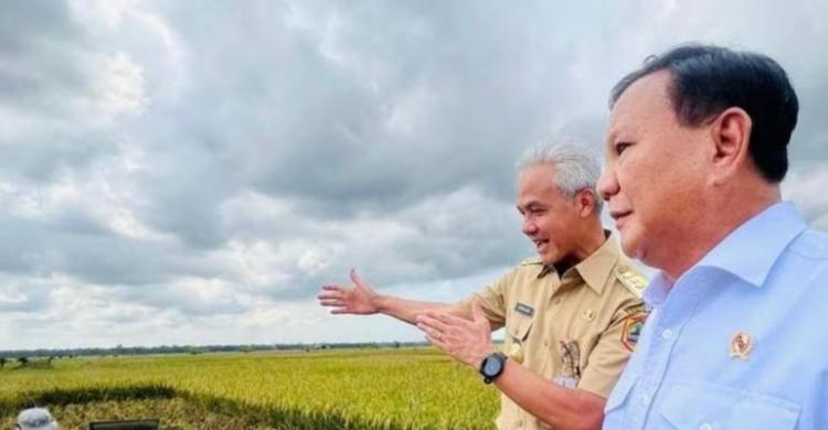 Ganjar Capres, Prabowo Capres Foto : Ist