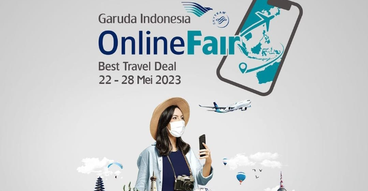 Garuda Indonesia Travel Fair Kembali Digelar, Diskon Tiket Hingga 80 Persen Foto : Ist