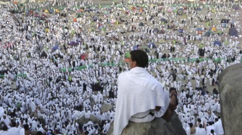 Jamaah Haji di Arafah. Foto : Ist