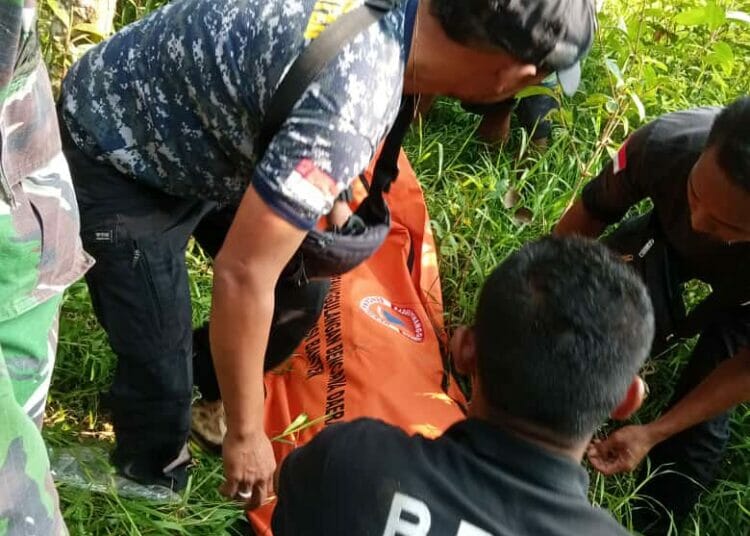 Jasad Among ditemukan sudah meninggal karena dimakan buaya. Foto : zist