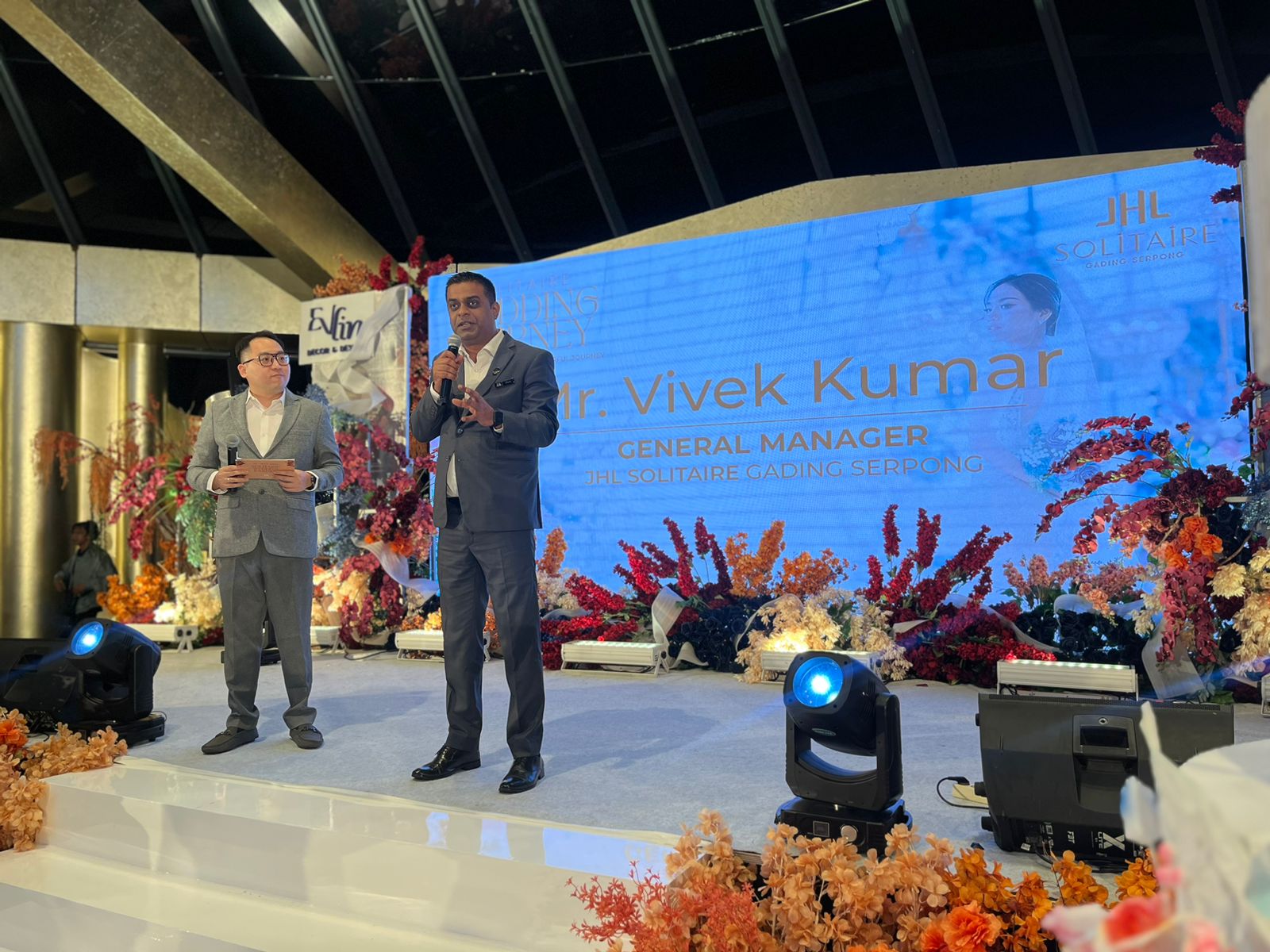 Mr Vivek Kumar, General Manager JHL Solitaire Gading Serpong. (Ist)