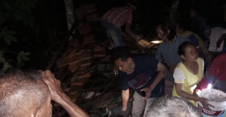Update Gempa Bantul M 6,4, BNPB: 1 Warga Meninggal Dunia, 93 Rumah Rusak Foto : Ist