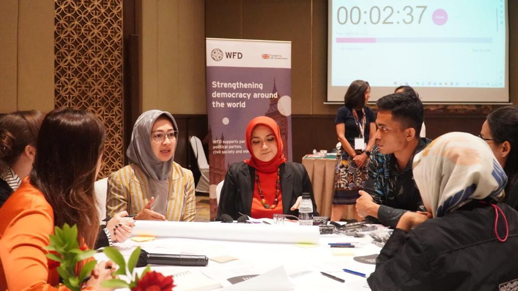 Airin Rachmi Diany hadiri forum ASEAN Women Leader's di Jakarta   Foto : Ist