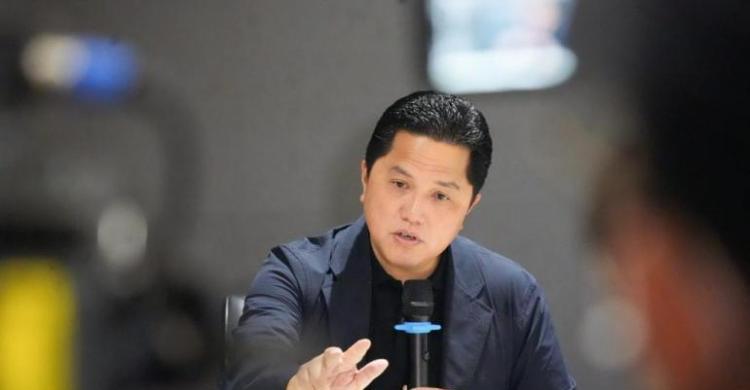 Ketum PSSI Erick Thohir. Foto : Ist