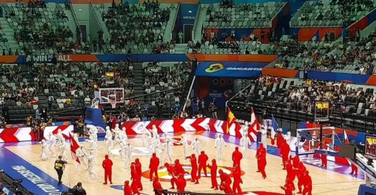 Pembukaan kejuaraan FIBA. Foto : Ist