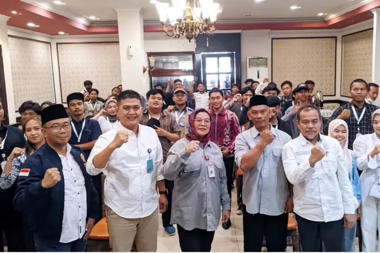 Karang Taruna Kota Tangsel menggelar kegiatan Penguatan Kelembagaan Tahun 2023. Kegiatan itu diikuti oleh puluhan anggota Karang Taruna dari Kecamatan Serpong Utara, Kamis (31/8).(dra)