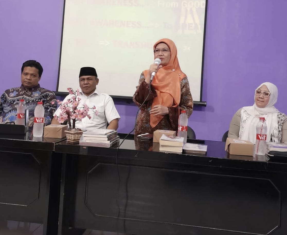 Pelatihan public speaking dan MC oleh BKMM-DMI Kota Tangsel.(ars)