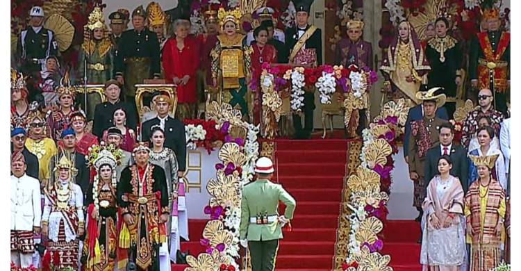 Peringatan HUT RI di Istana Merdeka. Foto : Ist