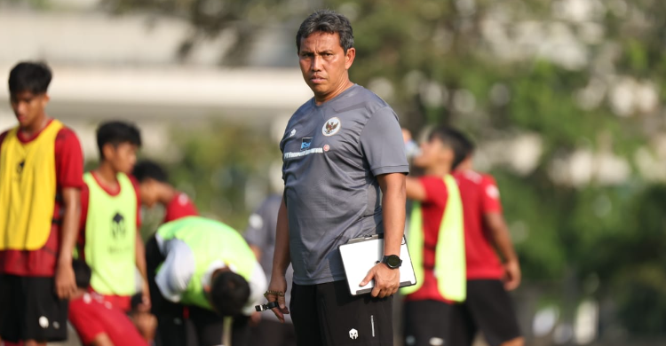 Pelatih PSSI U-17 bima Sakti.  Foto : Ist