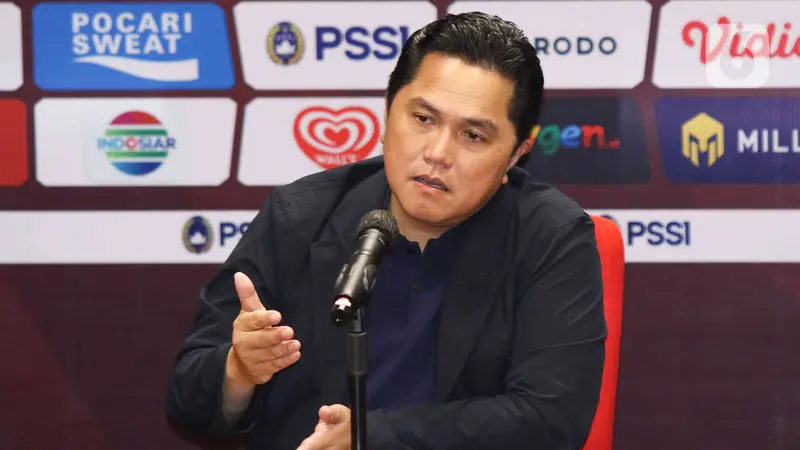 Ketum PSSI Erick Thohir. Foto : Ist