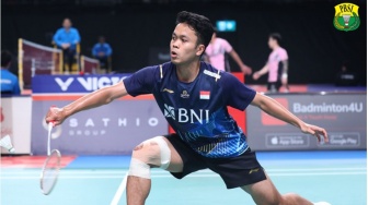 Tunggal Putra andalan Indonesia Anthony Ginting. Foto : Ist