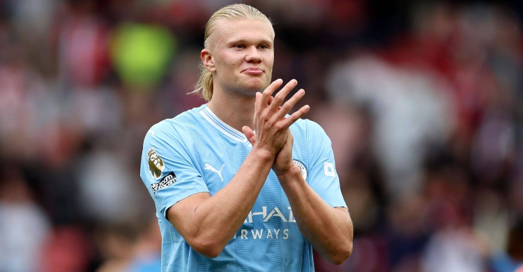 Erling Haaland Bomber Manchester City. Foto : Ist