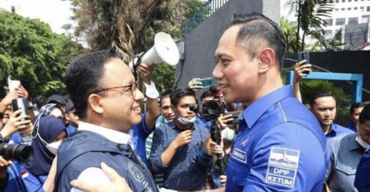 Anies Baswedan bersana Ketum Demokrat AzhY