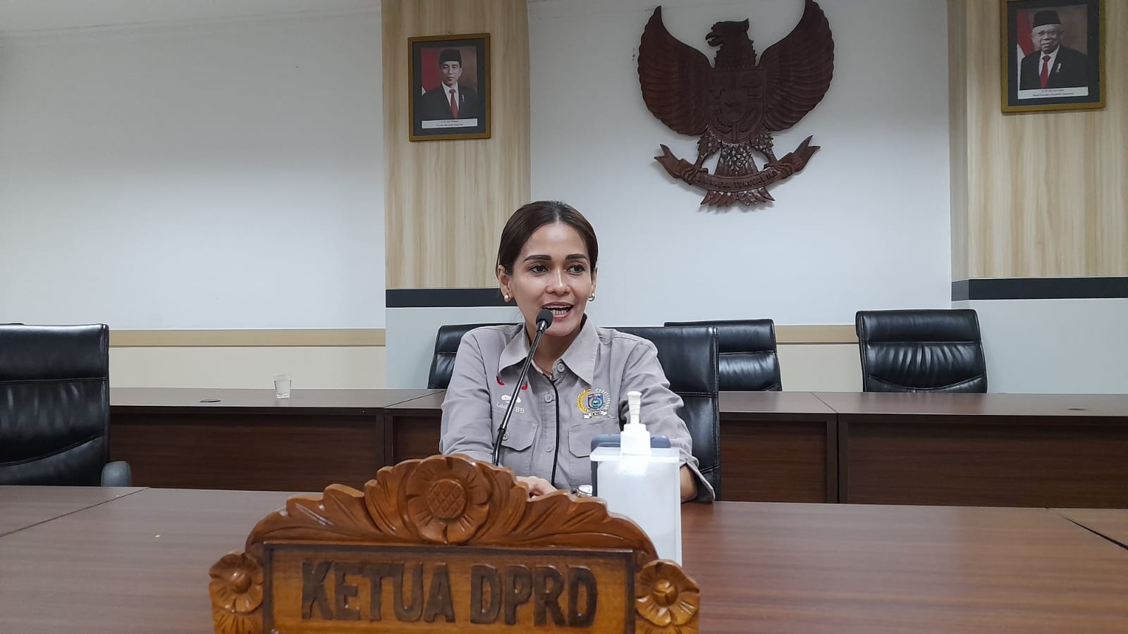 Ketua Bapemperda DPRD Kota Tangsel Ledy MP Butar Butar.