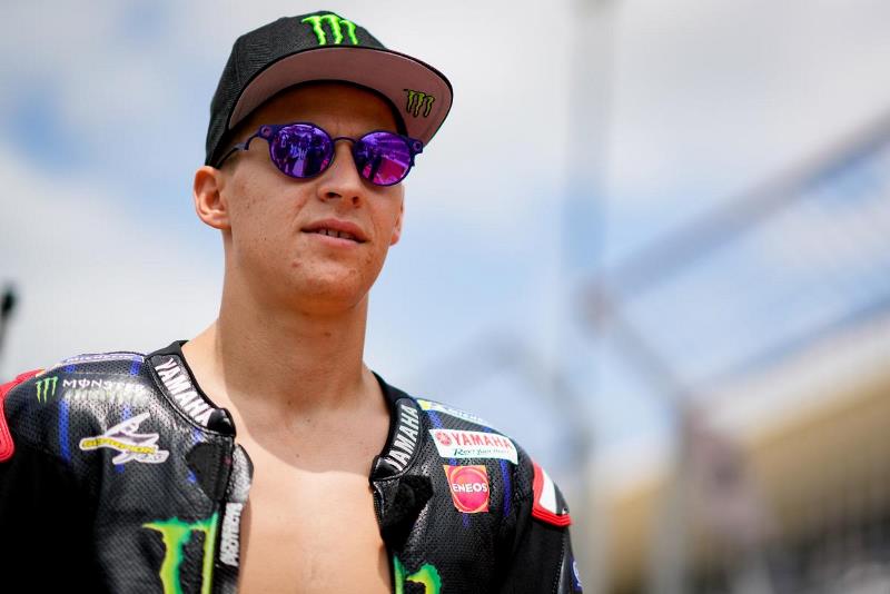 Jelang MotoGP Mandalika, Quartararo Kepanasan Liburan di Bali Pembalap MotoGP dari Tim Yamaha Fabio Quartararo. Foto : Ist