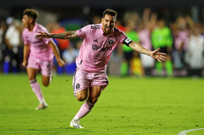 Messi dan Ronaldo Akan Bersaing di Liga Arab Foto : Ist