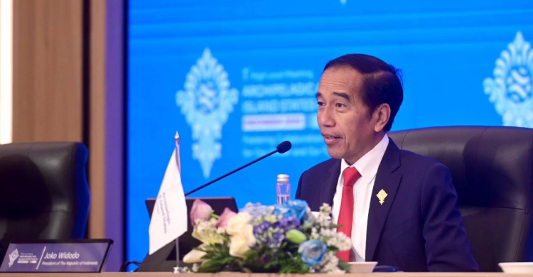 Pujian Ke Jokowi Setelah Sukses Gelar KTT AIS Foto : Setpres