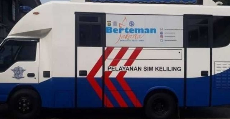 SIM Keliling Jakarta 4 Oktober, Hadir Di 5 Lokasi Foto : Ist