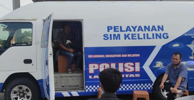SIM Keliling Tangerang Kota 7 Oktober, Cek Di Sini Lokasinya Foto : Ist