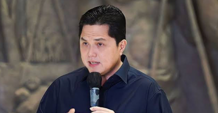 Survei Cawapres Di Jatim, Erick Kalahkan Mahfud Dan Khofifah Foto : Ist