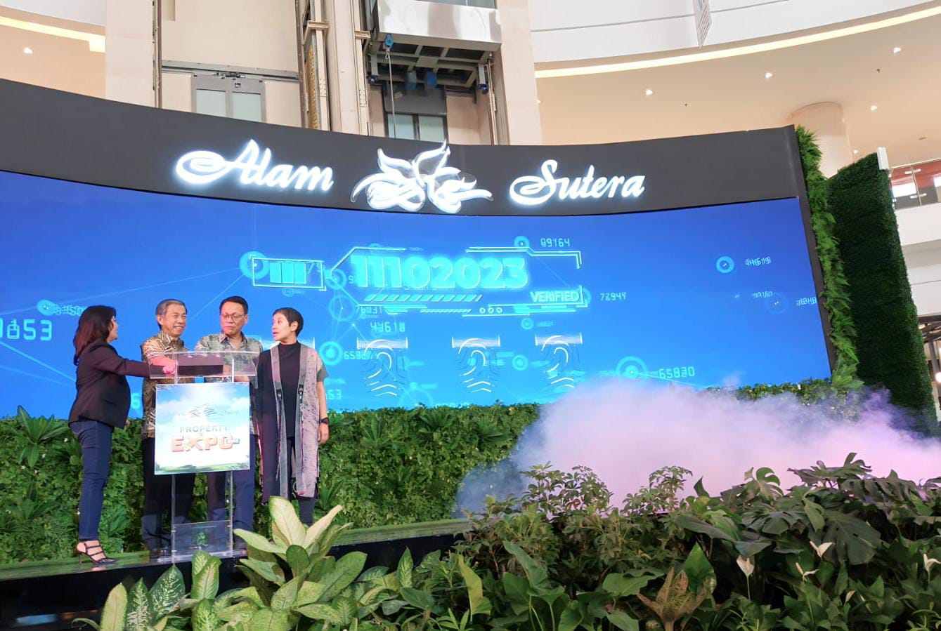 Opening Ceremony Alam Sutera Property Expo 2023 di The Atrium GF - Mall@Alam Sutera, Tangerang. (tangselpos.id/lim)