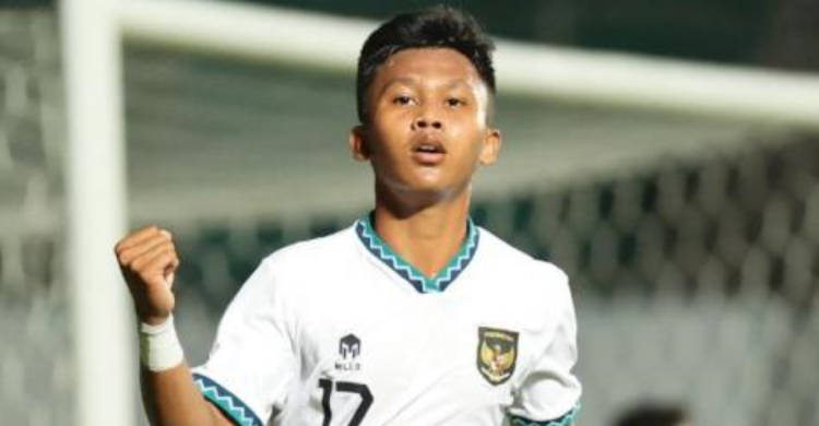 Pencetak gol Indonesia Nabil Asyura. Foto : Ist