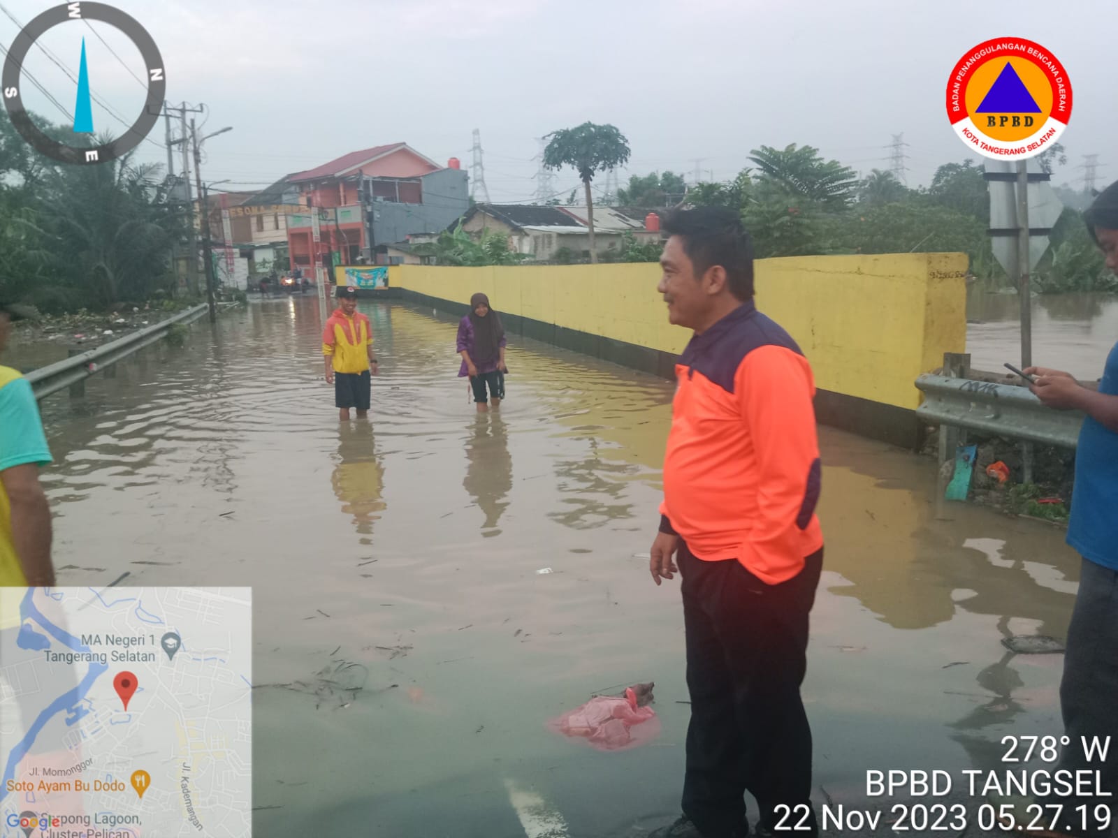 Dikejutkan Banjir, Warga Pesona Serpong Lebih Khawatir Ada Air Kiriman ...