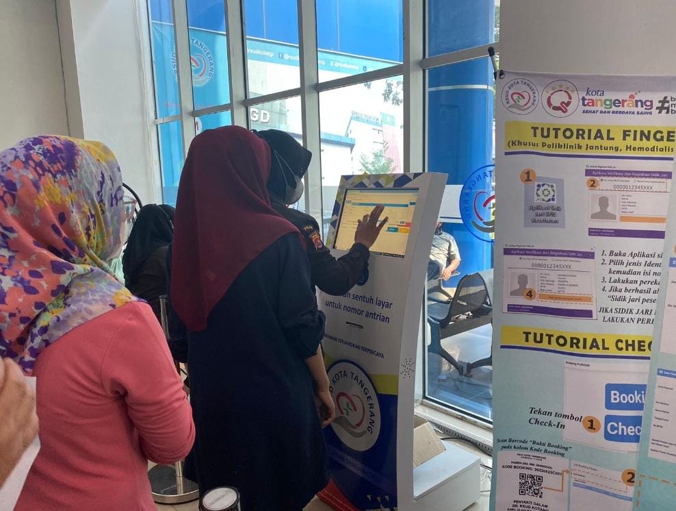 Maksimalkan Layanan RSUD Tangerang Hadirkan Kiosk APM