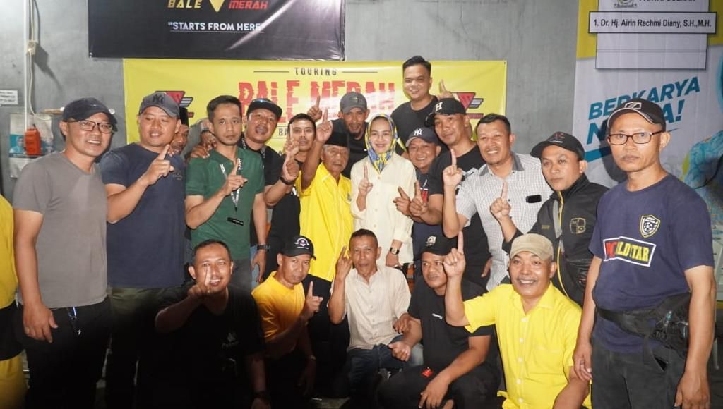 Dukungan hadir dari anak muda yang tergabung ke dalam komunitas Bale Merah Pamulang, Kota Tangerang Selatan, Selasa (5/12/2023). (Ist)