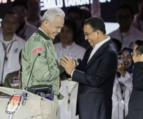 Prediksi Pilpres Dua Putaran, Wacana Koalisi Capres 01 Dengan 03 Makin Santer Foto : Ist