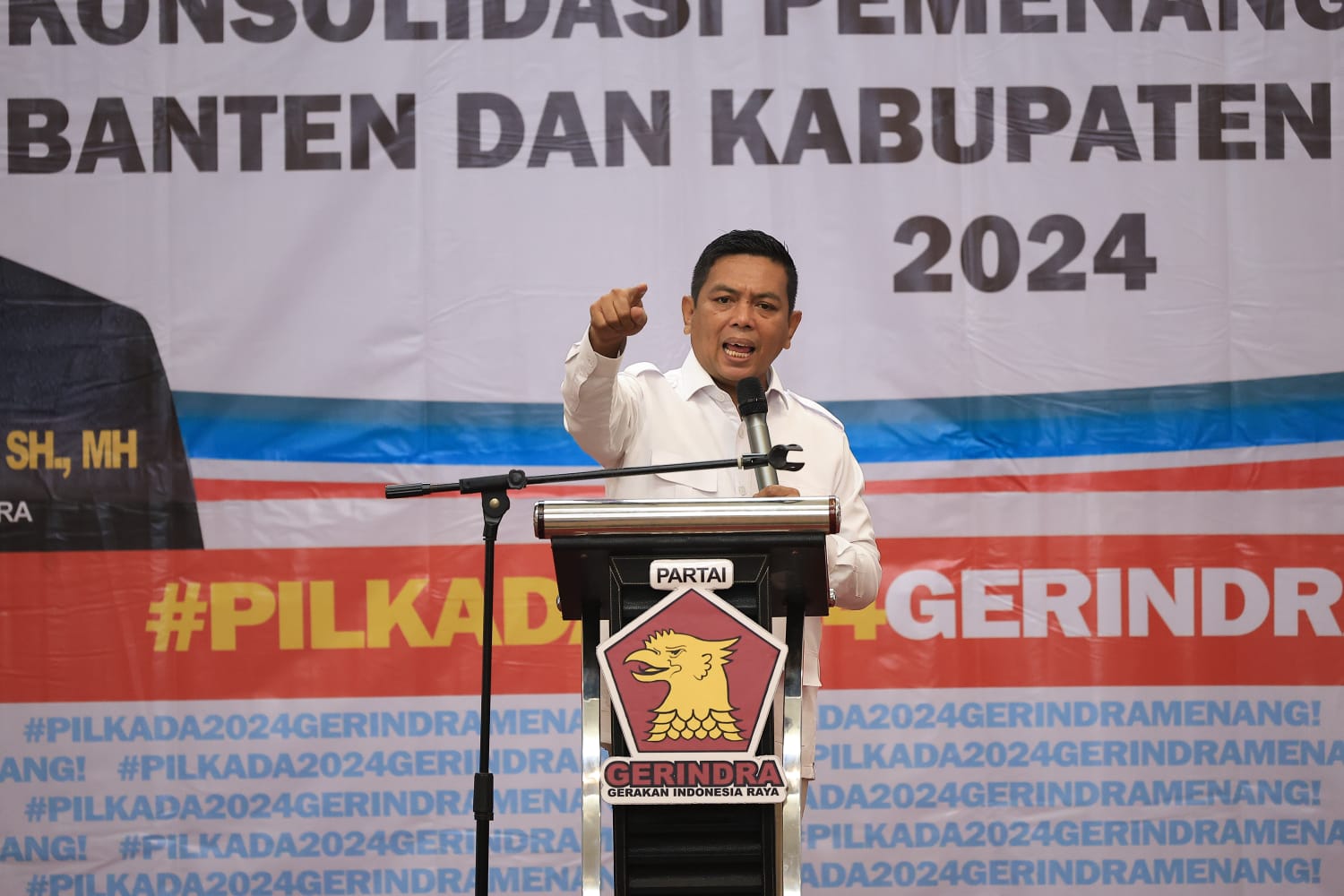 Rapat Koordinasi Cabang DPC, PAC dan Ranting Partai Gerindra Kabupaten Tangerang. (Ist)